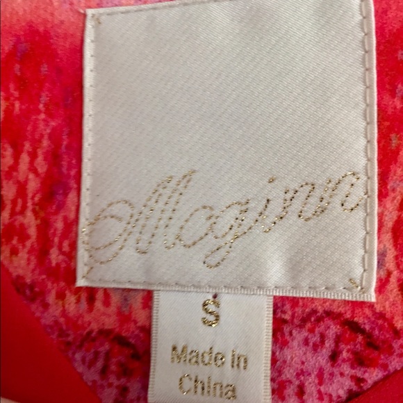 Pink silk jacket - Picture 3 of 5